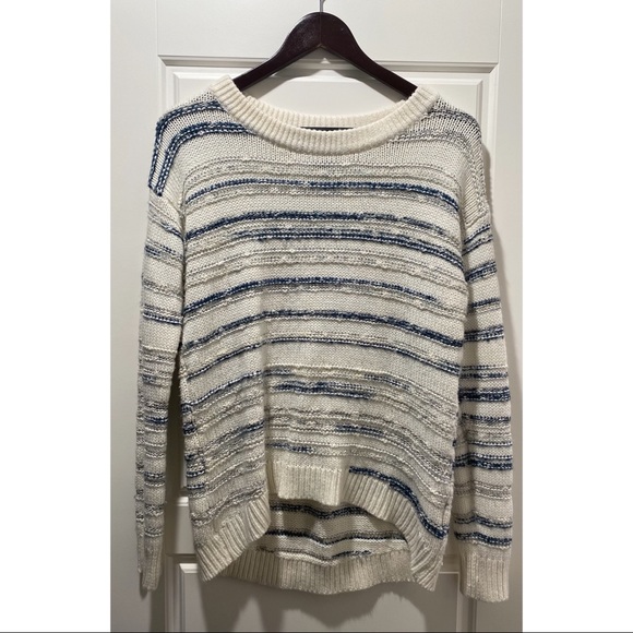 Calvin Klein Striped Sweater Small - Picture 2 of 7